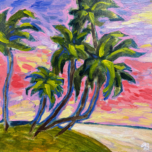 Sundown Palms I